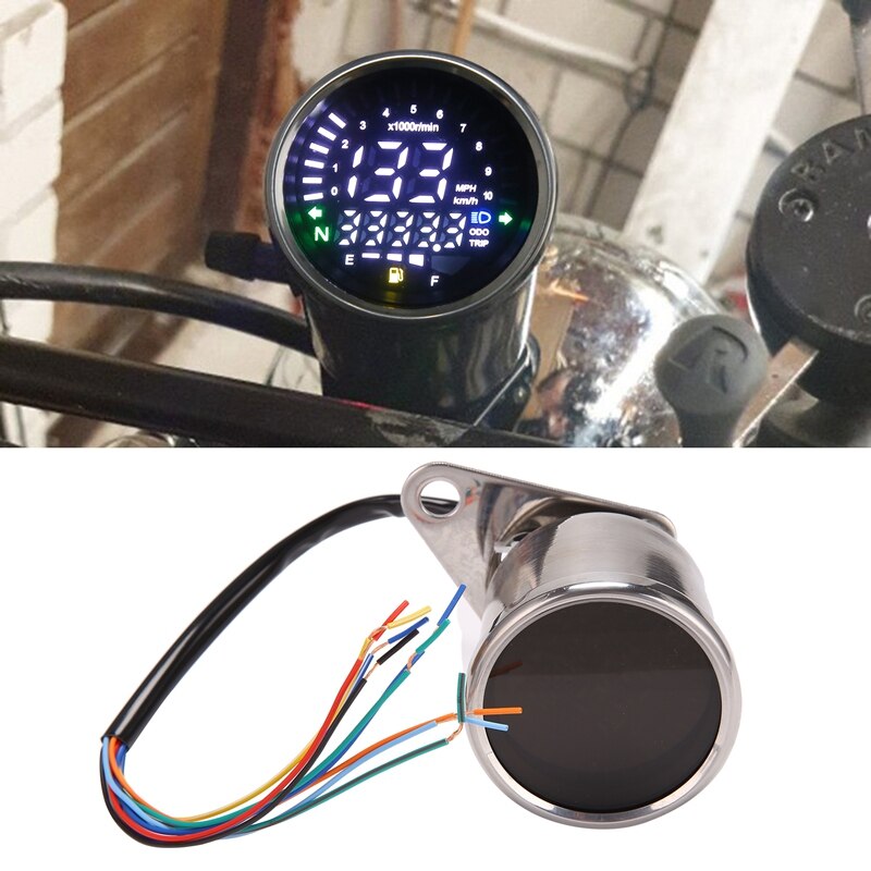Kilometerteller Universeel voor Motoren Kopen Kilometerteller Universeel voor Motoren Kopen