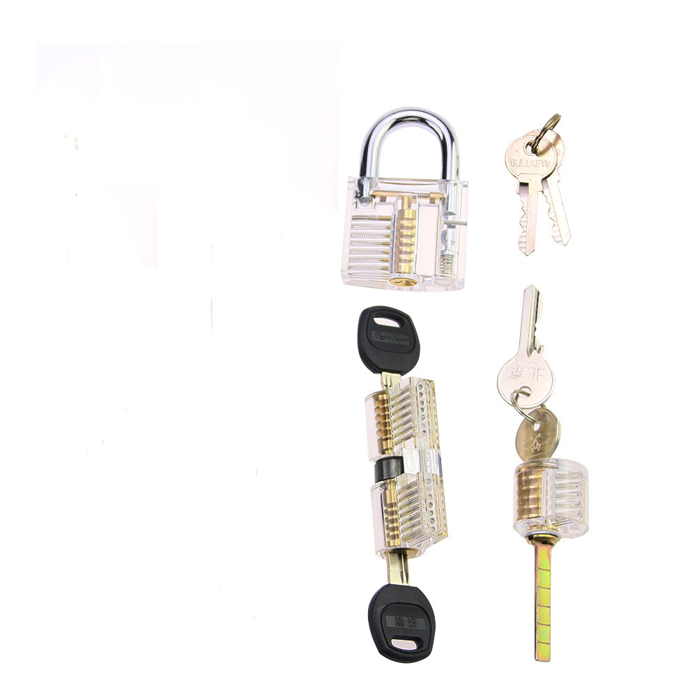 Professionele Slotenmakers Gereedschap Praktijk Lock Set Met Klom 9Pcs Picks Als Voor Beginner Training En Praktijk