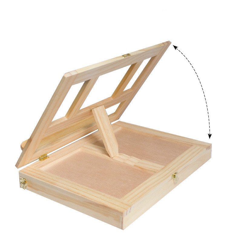 Wooden Easel for Painting Sketch Easel Drawing Table Box Painting Art Supplies easel for painting art supplies for artist