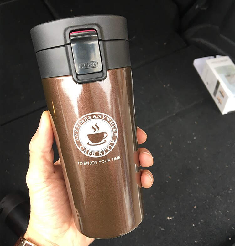 Thermos Coffee Mug Double Wall Stainless Steel Tumbler Vacuum Glass Flask Bottle Thermos Tea Mug Travel Thermos Mug Thermos Cup: coffee