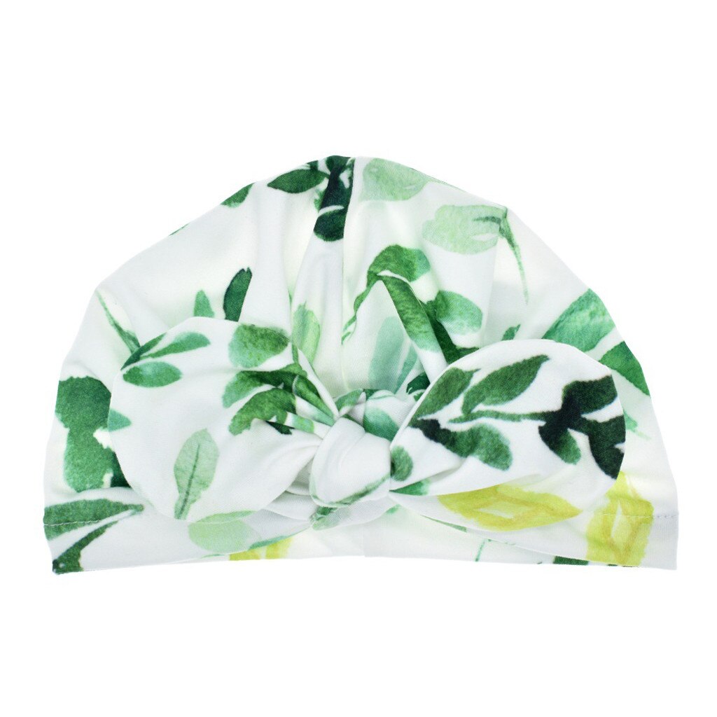 -né bébé garçon fille bébé chapeau de soleil chapeau à fleurs nœud papillon enfant en bas âge Turban Photo accessoires enfants enfants chapeau été directe: F