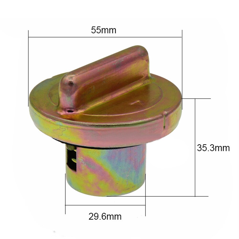 Metal Gas Tank Cap Replacement For Scooter GY6 125c Moped 1pc Practical