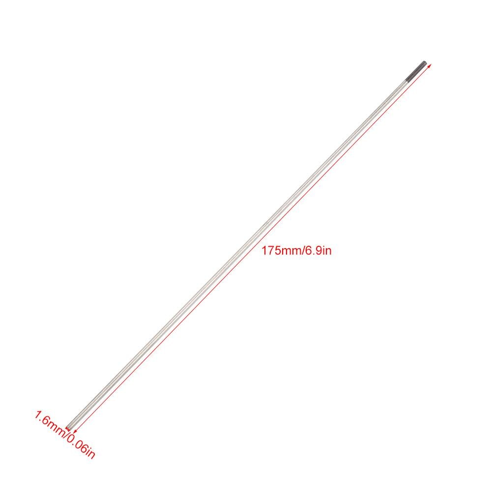 10pcs Tungsten Electrode Tig Welding Composite Tungsten Electrodes 2.0x150mm (WES Purple) 10-Pack