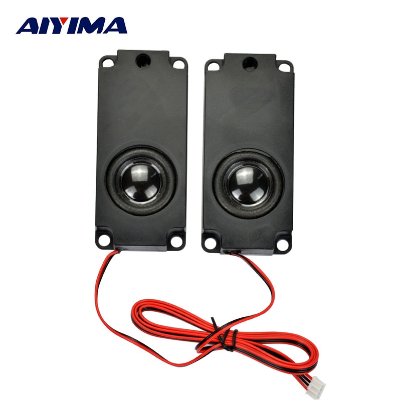 AIYIMA 2 stücke 10045 100mm * 45mm 5 Watt 8 Ohm Innere Magnetische Vollständige Palette Klaren Klang hohlraum Lautsprecher