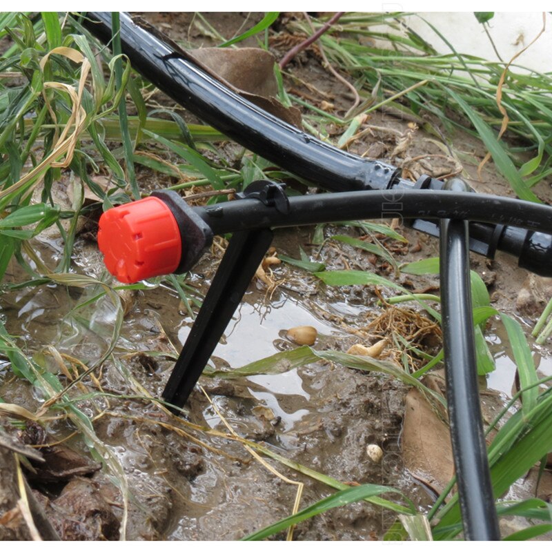 4/7mm DIY Drip Irrigation System 5M-25M Watering Garden Hose Micro Drip Watering Kits with 1/2" 3/4" Connector Plant Watering