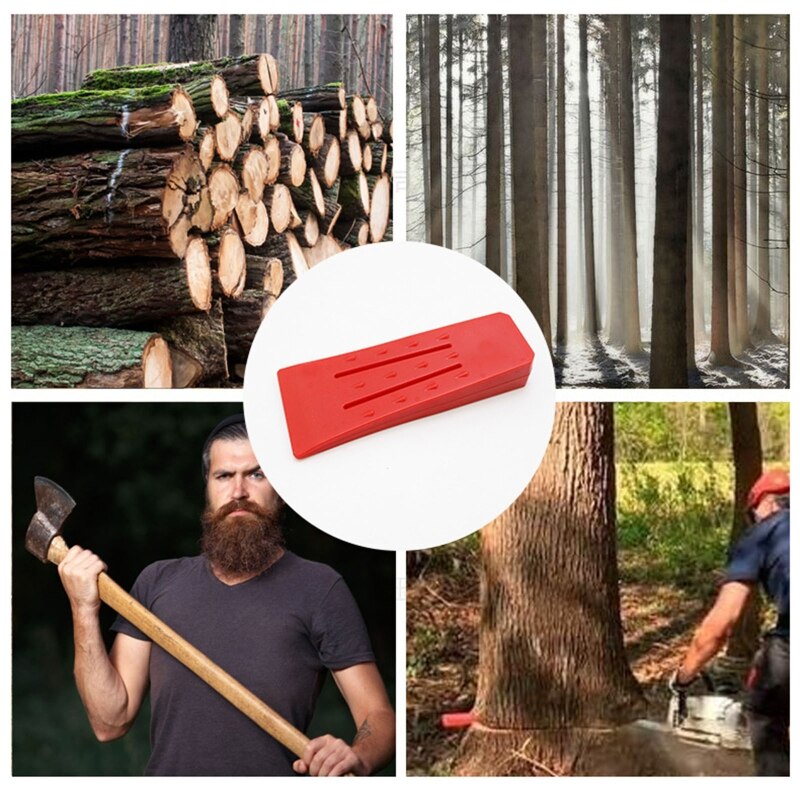 Durable Tree Felling Wedges for Tree Cutting Plastic Logging Wedges for Chain Saw Supplies Plastic Felling Wedges