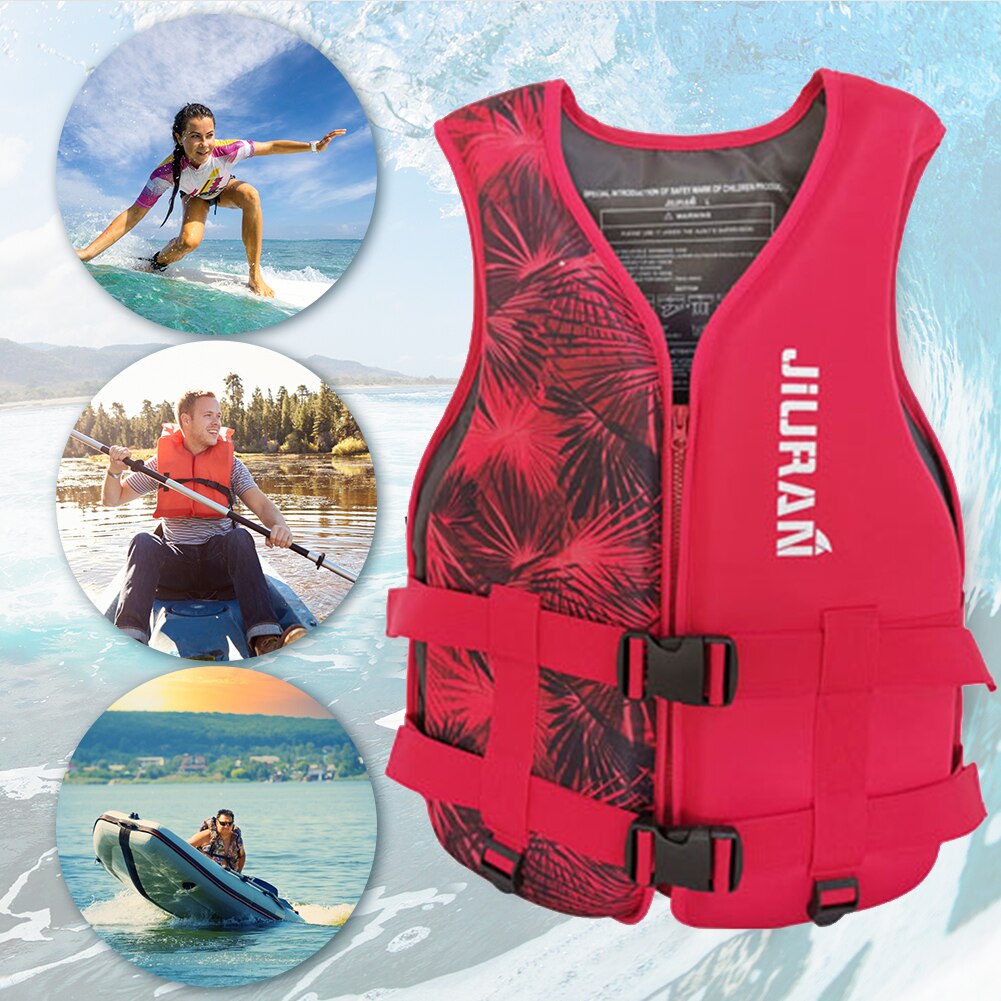 Outdoor rafting universal buoyancy vest diving swimming buoyancy life jackets fishing kayaking boating suit parent-child outfit