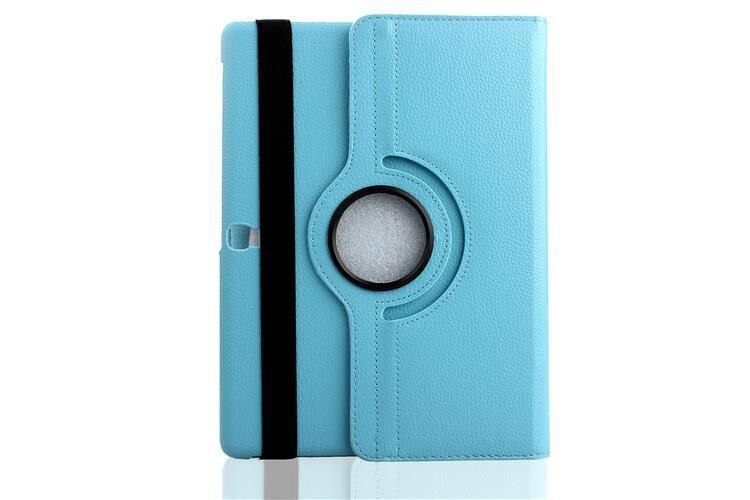 Case For Samsung Galaxy Tab S 10.5 SM-T800 T805 Tablet PU Leather Case Cover Stand for Samsung Galaxy Tab S 10.5" Tablet Case: Sky Blue