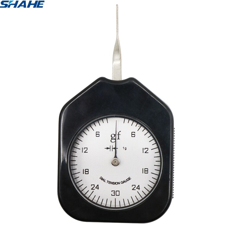 Shahe atg yhden osoittimen kireysmittari 30g/50g/100g/150g/300g/500g dial kireysmittari