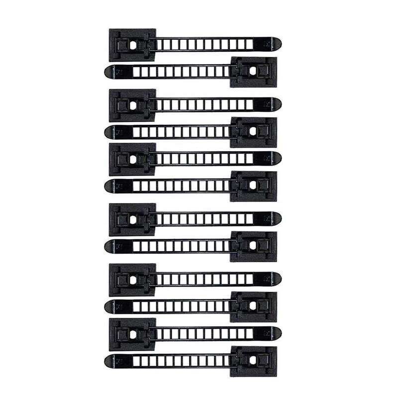 50 Stück Kabelhalter Selbstklebend 3M Kleber, Kabelclips für Kabelmanagement Indoor & Outdoor