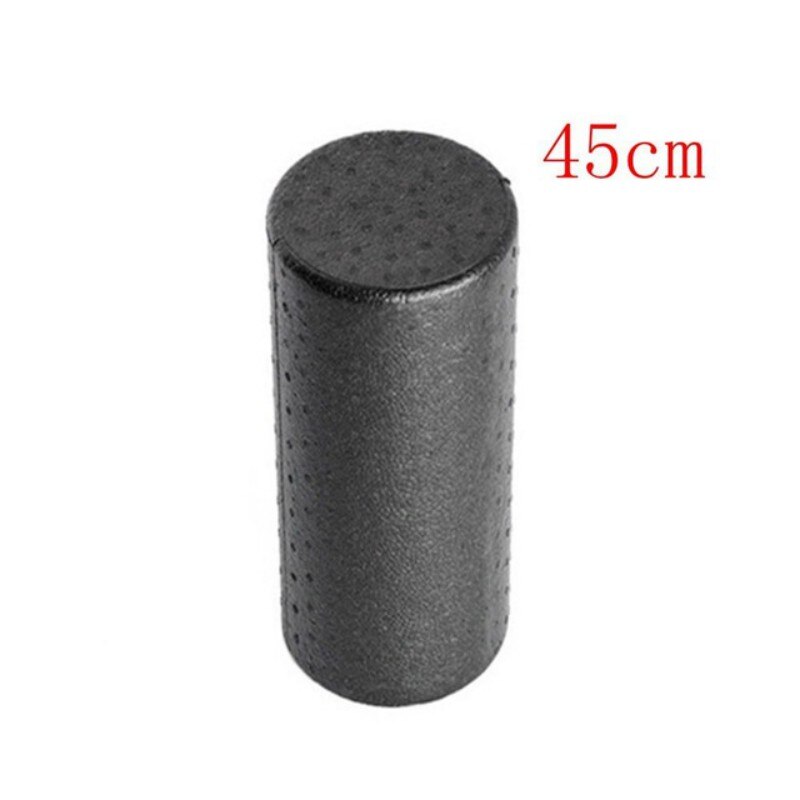 Yoga foam roller blank solid fitness øvelser muskel afslappende massage kolonne blok yoga roller: 45 cm x 15cm