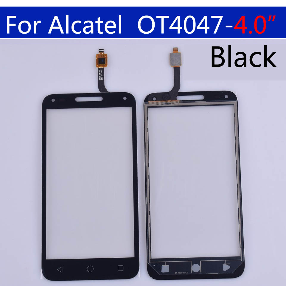 Pantalla táctil para Alcatel One Touch U5 3G OT 4047D 4047G 4047 OT4047 OT4047D, repuesto de Panel de pantalla táctil