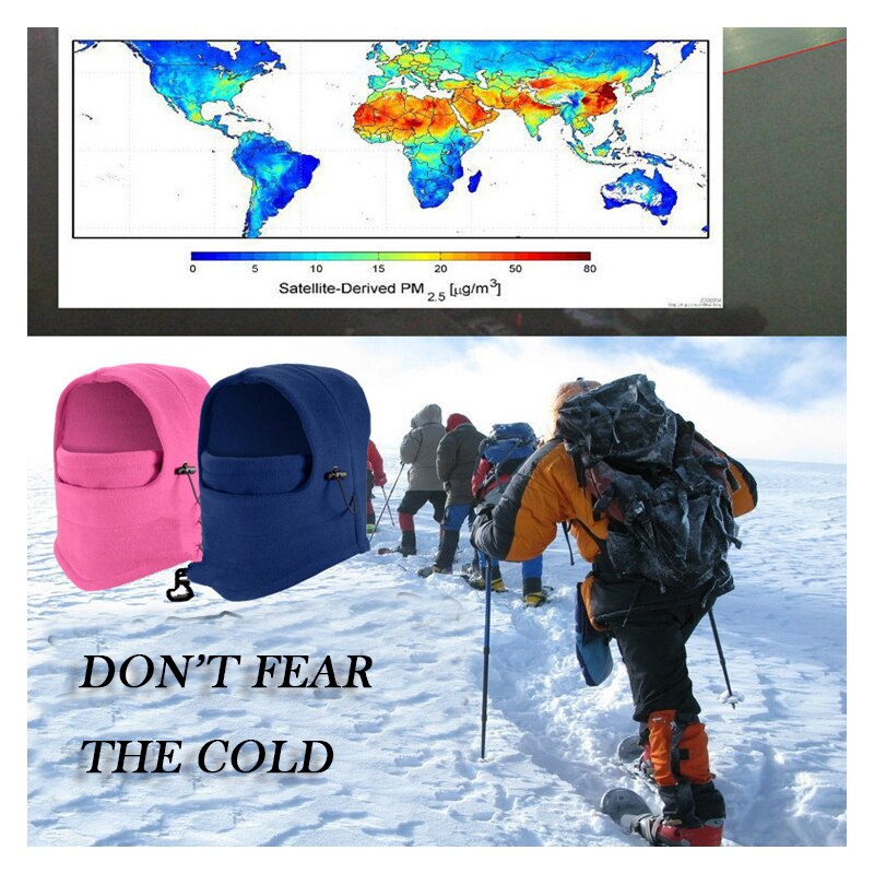 Máscara de cara de ciclista a prueba de viento para invierno, máscara térmica para rostro Balaclava, calentador de cuello para moto y bicicleta de esquí, gorras de deporte de senderismo
