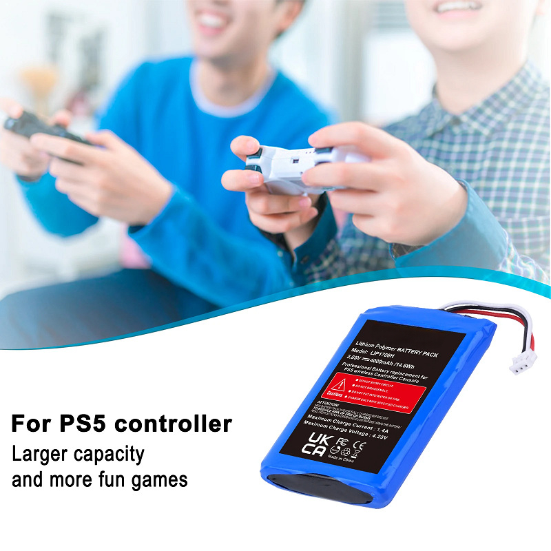 Nova bateria 3.65v 4000mah ps5 lip1078 bateria para sony playstation 5 ps5 dualsense CFI-ZCT1W controlador sem fio de alta qualidade