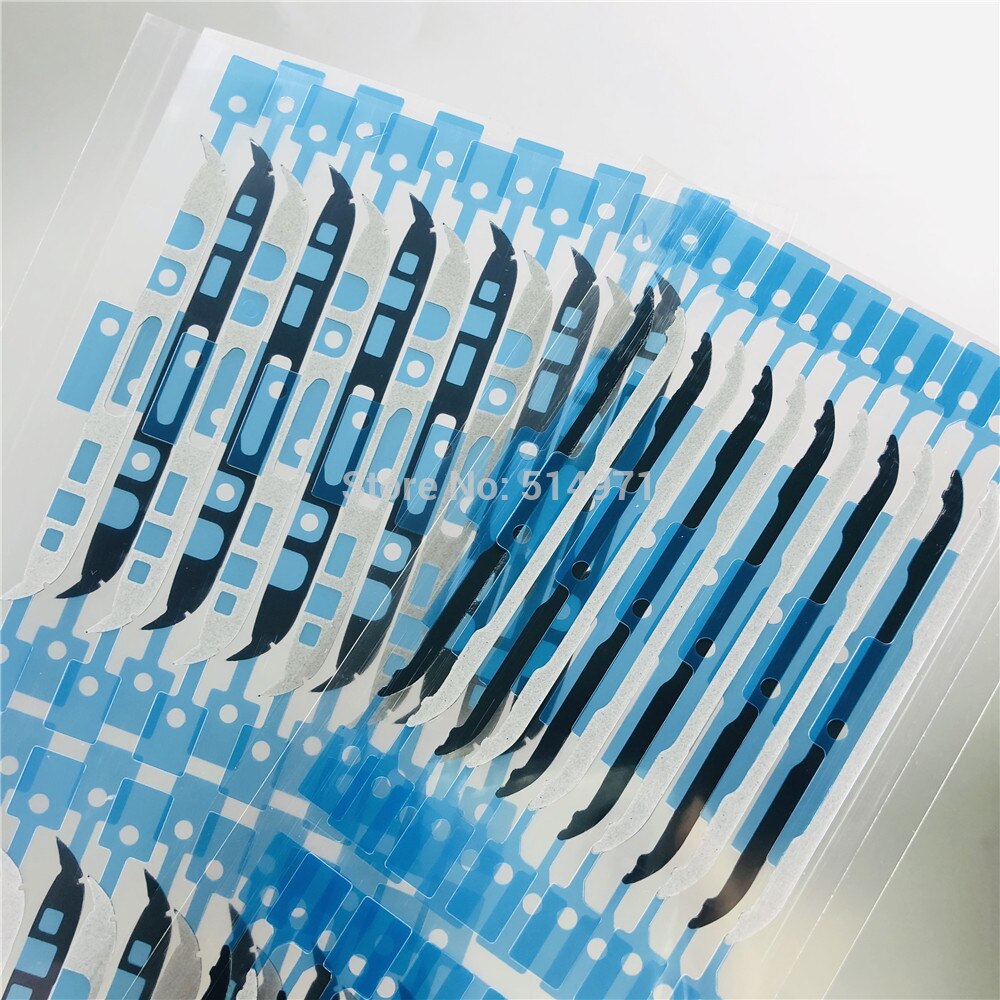 10pc ekran LCD rama góra dół naklejki samoprzylepne dla Galaxy Galaxy S10 S20 S9 S8 uwaga 20 10 9 8 Plus wodoodporna taśma klejąca