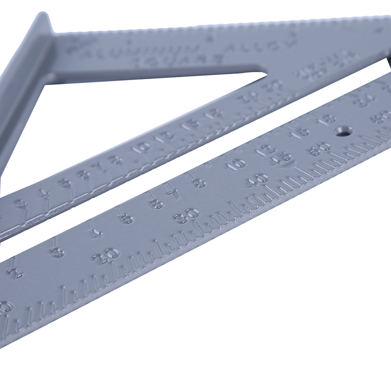 7'' Angle Protractor Measurement Tool Ruler Aluminum Alloy Speed Protractor Miter Carpenter Tri-square Line Scriber Saw Guide