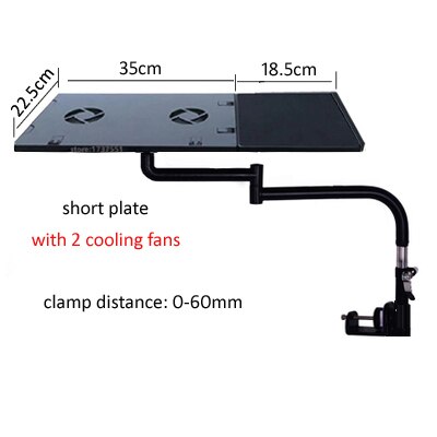 OK 071-soporte móvil para ordenador portátil, soporte ajustable para sofá, Monitor de ordenador, montaje y teclado, mesa giratoria para ordenador portátil: OK071 BLACK