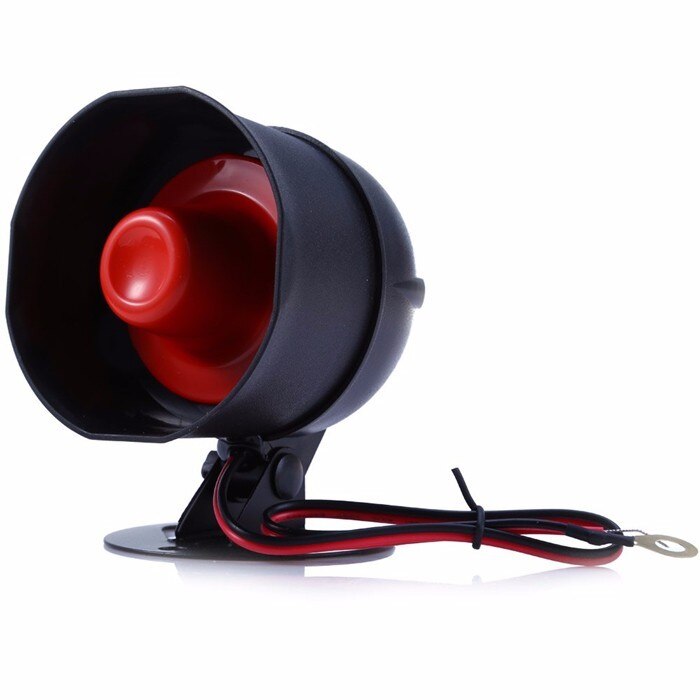 Elice-système d'alarme universel de voiture | Protection de sécurité d'alarme pour cambrioleur de véhicule à 1 voie avec 2 télécommandes automobiles, ,
