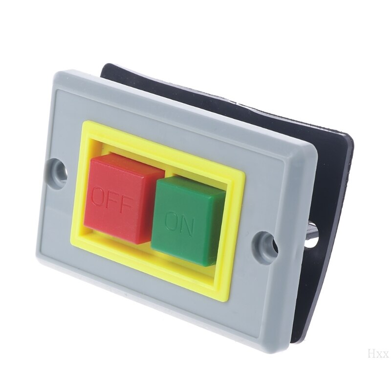 AC 380V 2KW I/O On Off Start Stop Push Button Switch 6 Screw Terminals OOTDTY