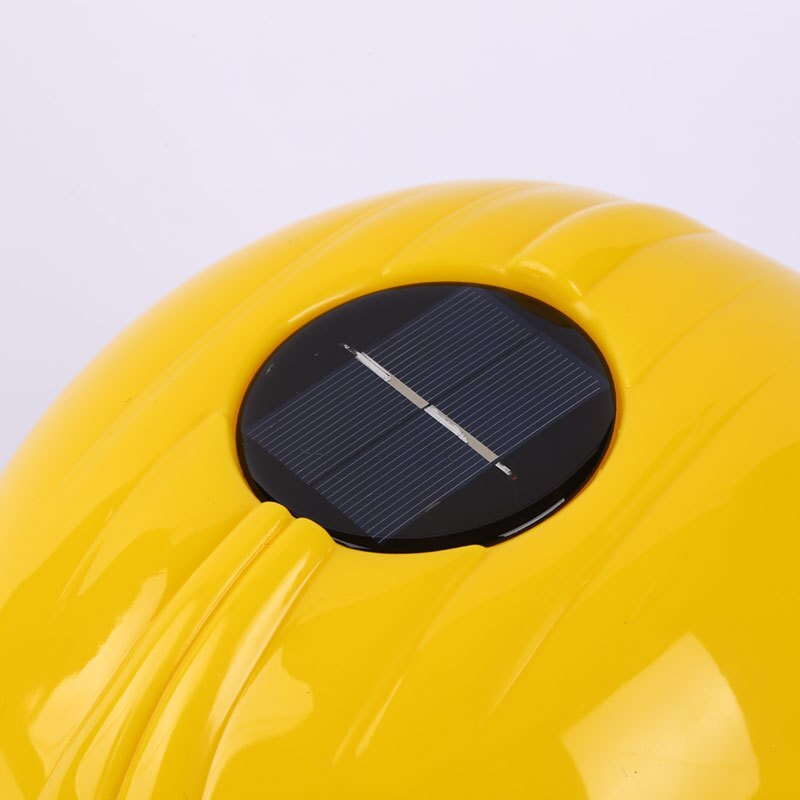 Solenergi fan hjelm udendørs arbejdssikkerhed hat hat konstruktion arbejdsplads abs materiale beskyttende hætte drevet af solpanel