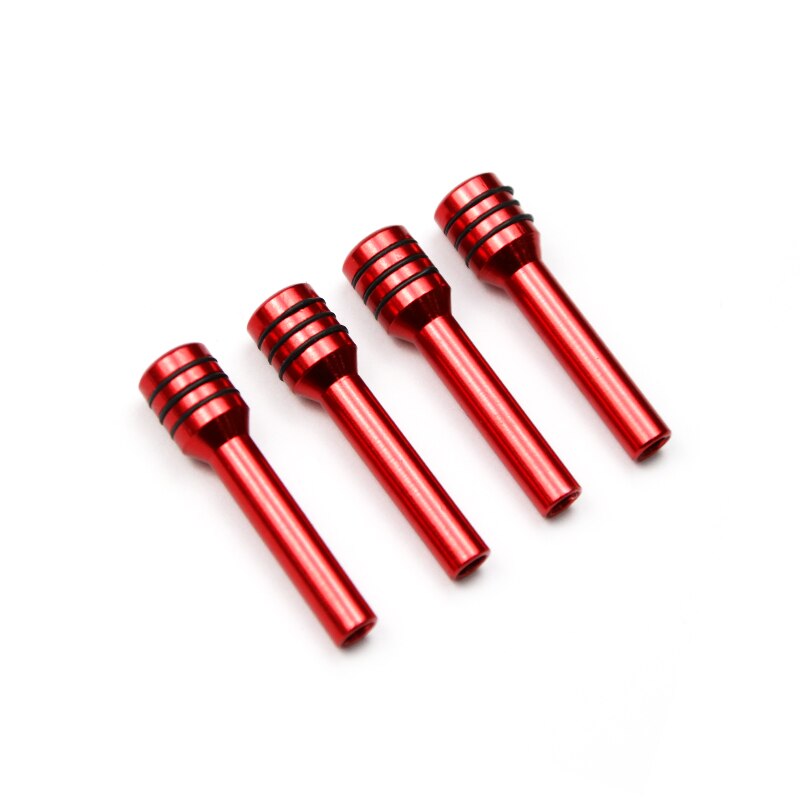 4 STUKS Deurvergrendeling Stick Pin Cap cover trim Voor Chevrolet Cruze Trax Malibu Opel Mokka ASTRA J insignia Sport Tourer: Rood