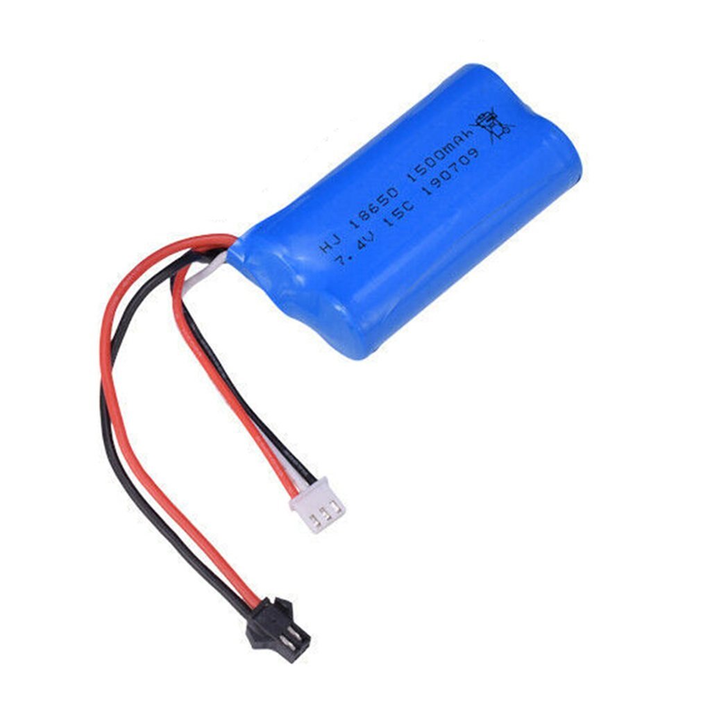 7.4v 1500 mah lipo akku sm -2p litium akku  h101 h103 rc kilpavene kilpa autot lelut akku