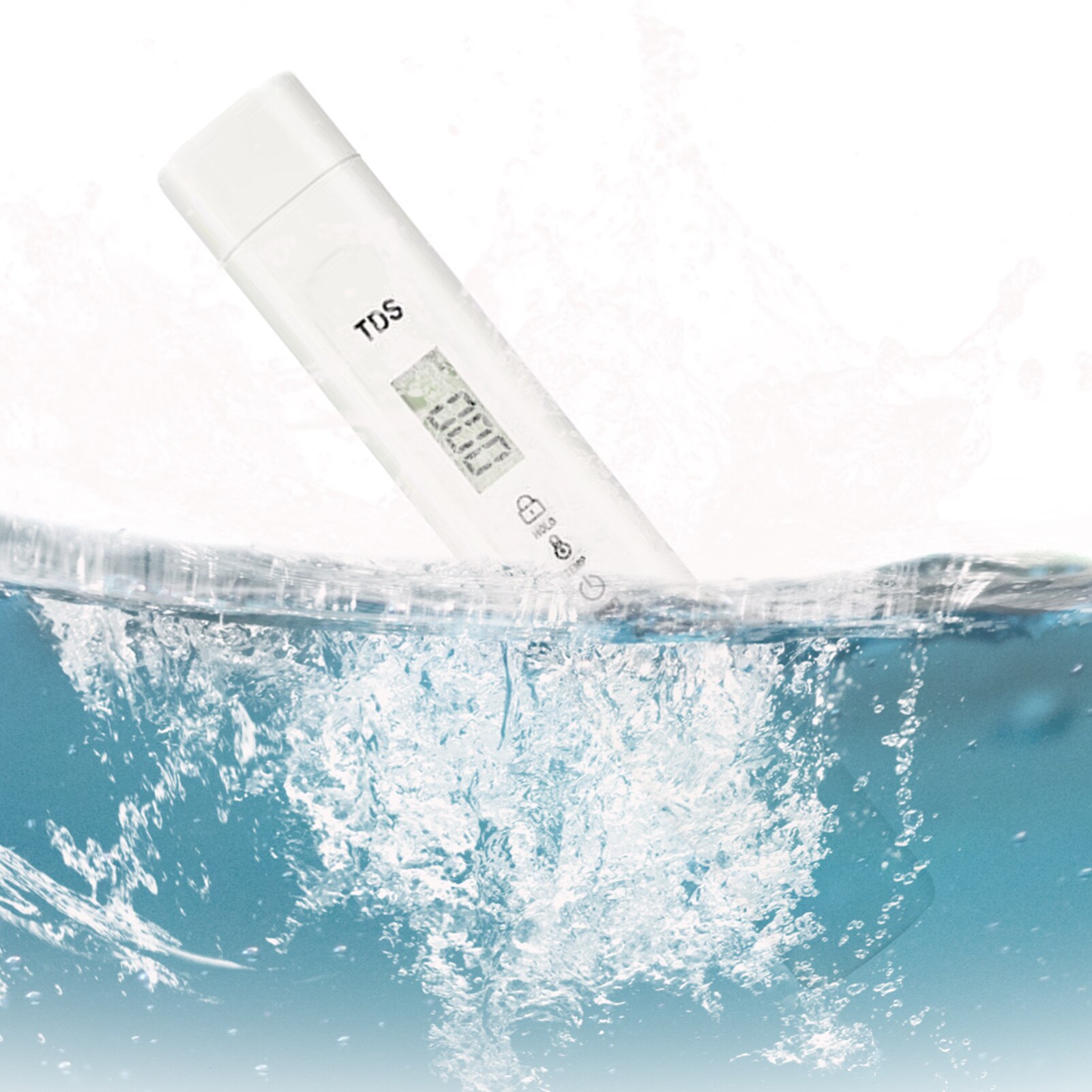 TDS Meter Digital Water Tester 3 In 1 Water Tester For Drinking Water TDS Pen 0-9990 Ppm Water Test Kit For Household