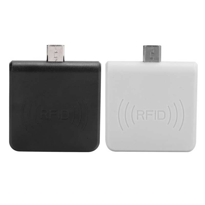 W86 Micro Usb Mobiele Telefoon Kaartlezer Draagbare Voor Rfid Mobiele Id Reader Voor Android