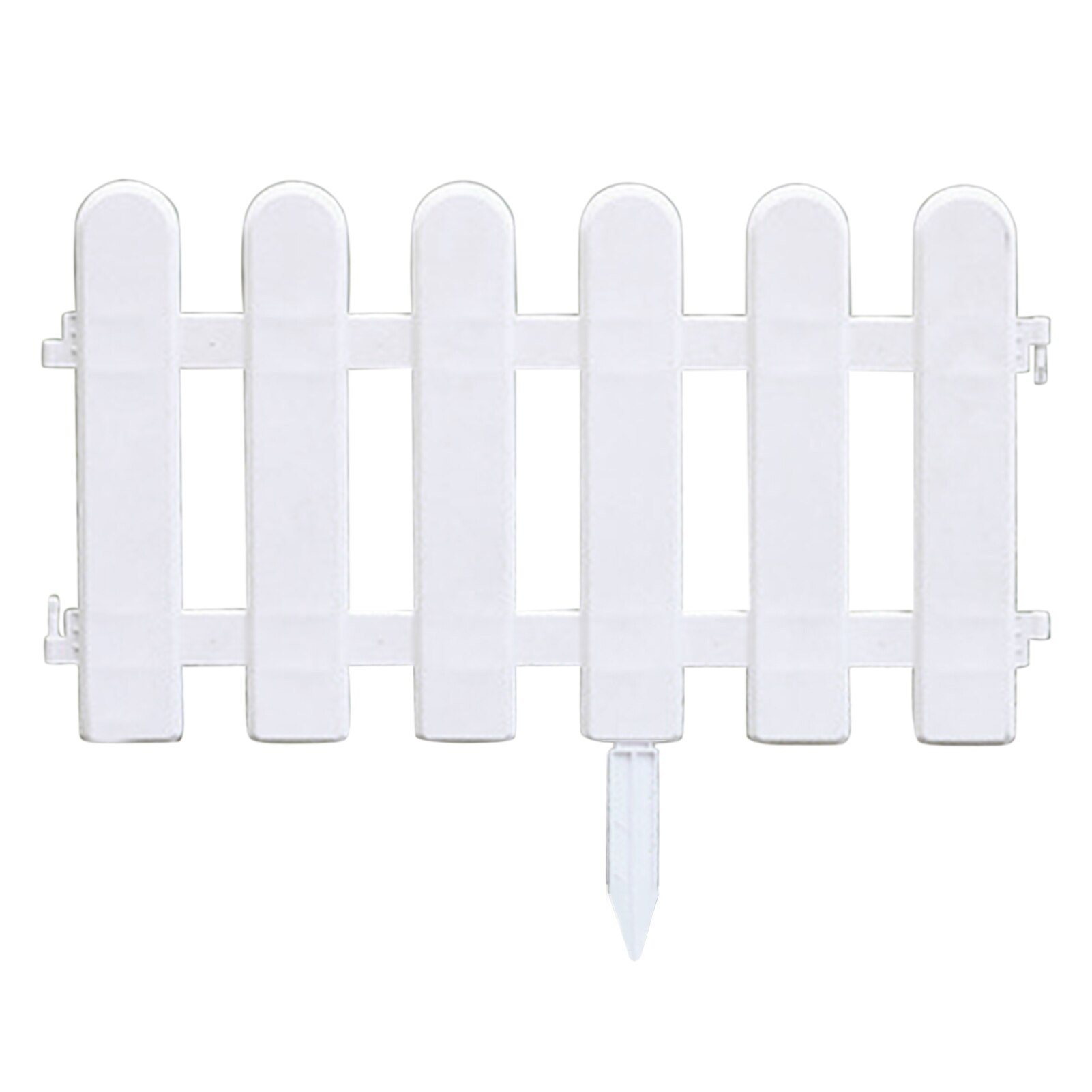 Path Panel White Edgings Landscape Indoor Outdoor Grass Lawn Lightweight Plant Border Protective Yard Easy Install Garden Fence: 1