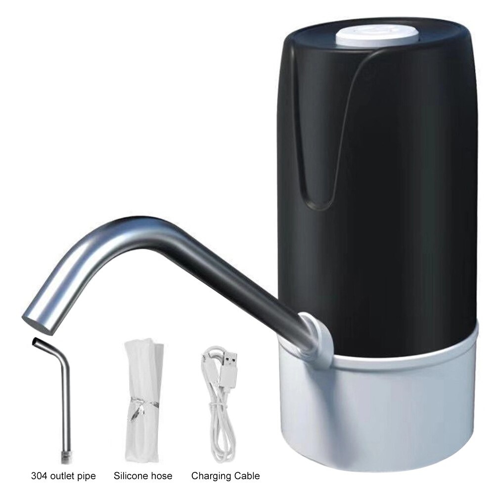 Water Fles Pomp Usb Opladen Automatische Drinkwater Pomp Draagbare Elektrische Water Dispenser Schakelaar Voor Water Pompen Apparaat