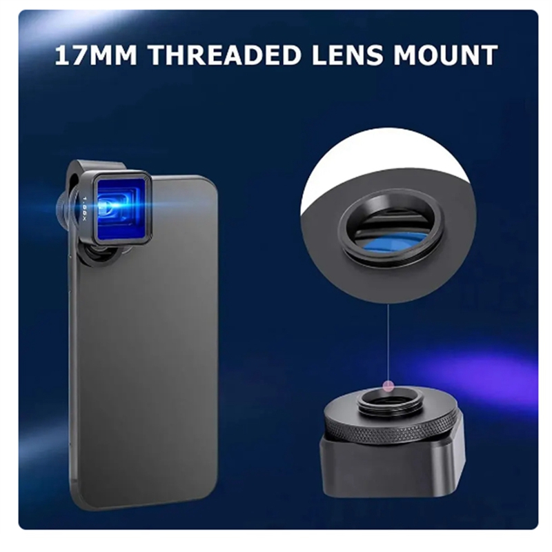 1 Stuks 1,33x Anamorfe Lens Mobiele Telefoon Video Breedbeeld Film Lens Door Filmic Pro App