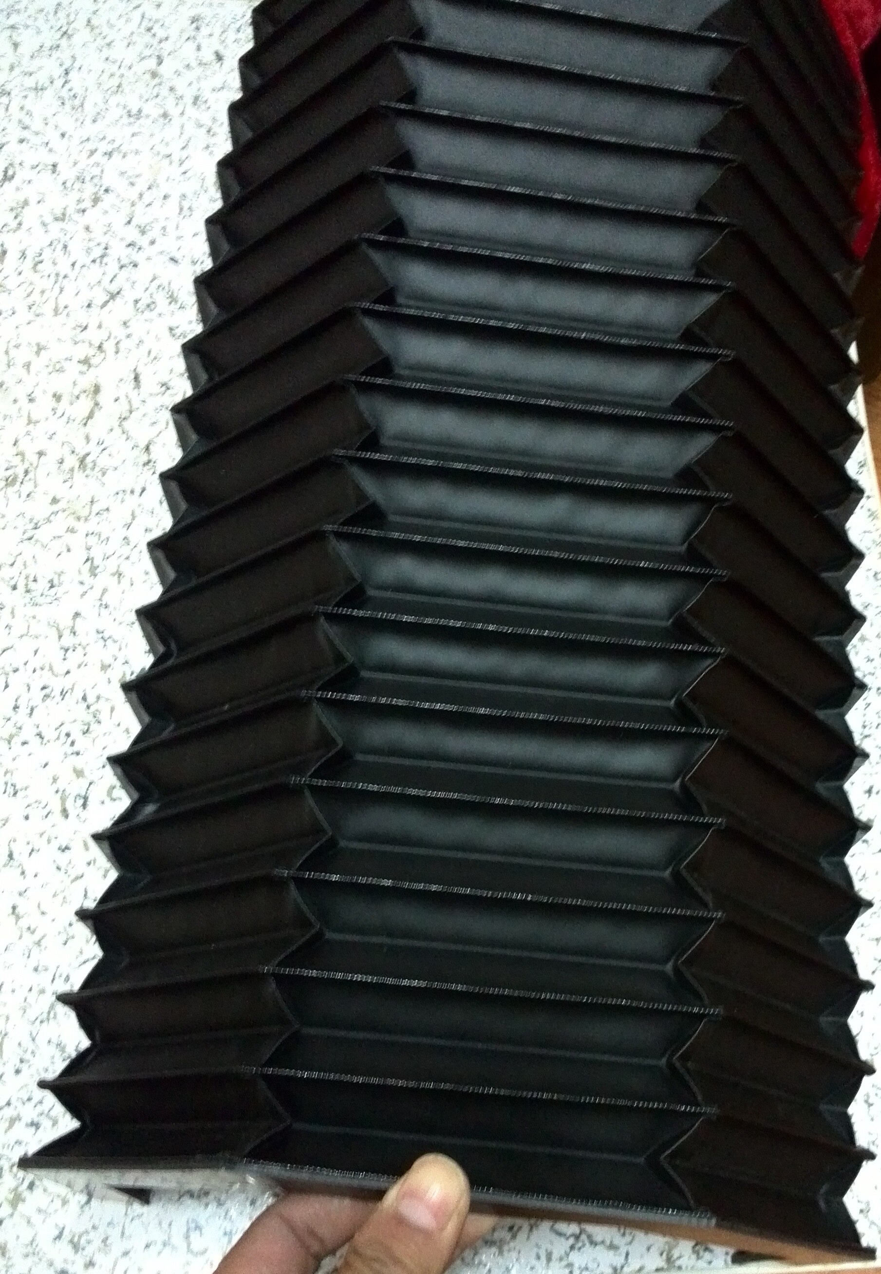 Couvercle de protection Flexible, 85 mm x 80 mm x 52 mm x Lmax 490 mm