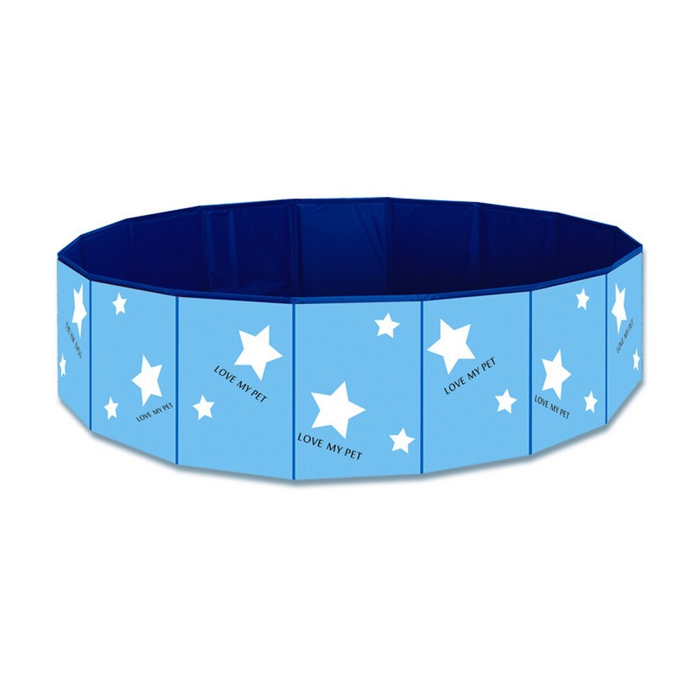 Pet Pool Pet Folding Bath Tub Swimming Pool Pet Bath PVC Swimming Tub Bathtub Pet Collapsible Bathing Pool for Dogs Cats Kids 6