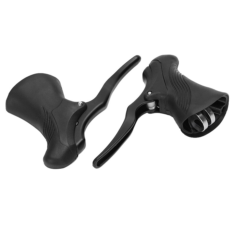 1 paar Aluminium Legierung Fahrrad Bremshebel Rennrad Fixie Vorne Hinten Bremshebel Radfahren Brems Griff Ciclismo Biciclete