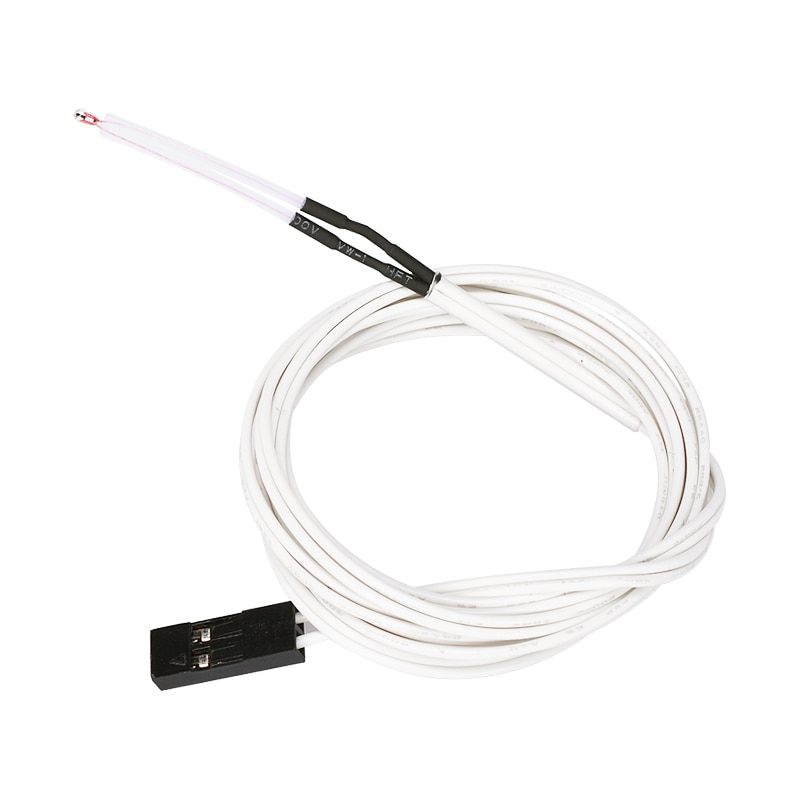 Termistores NTC 100 de 3950 K Ohm, Sensor de temperatura con Cable, cabezal Dupont para Reprap Mendel MK2A MK2B, cama , piezas de impresoras 3D