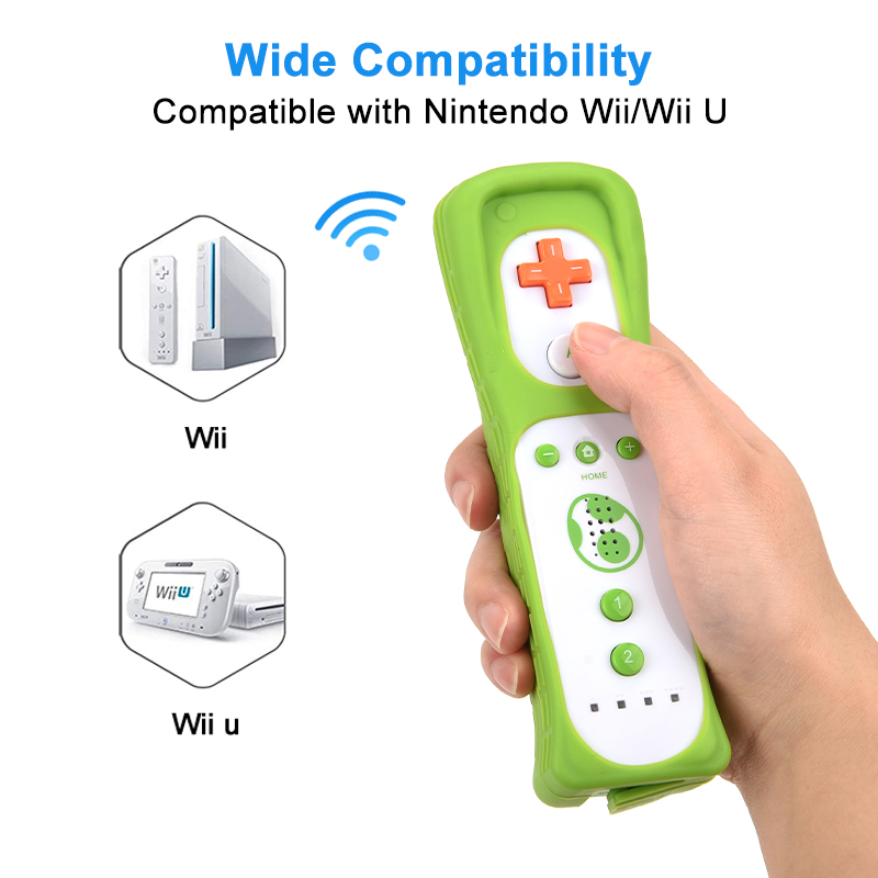 2 in 1 per Nintendo Wii Motion Plus telecomando Wireless per Nintendo Wii Nunchuck telecomando Joystick Joypad