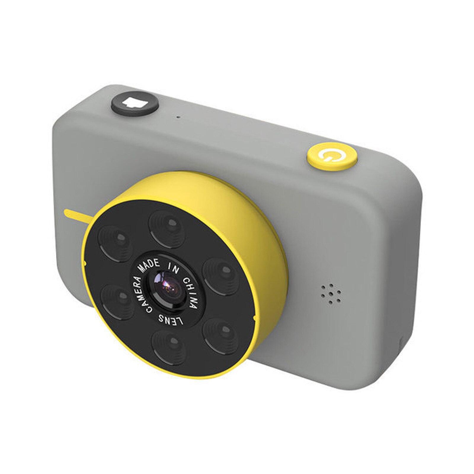 Mini Digital Polaroid kids camera toy камера 1080P Instant Print Camera best for Girls Boys juguetes para niños фотоаппарат: Yellow