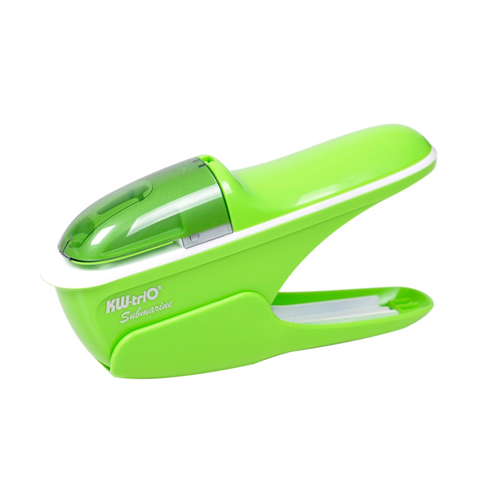 Stapleless Stapler Heavy Duty Environmental Protection Staple Free Stapler 7 Sheets Capacity Portable Office Stapler for Desktop