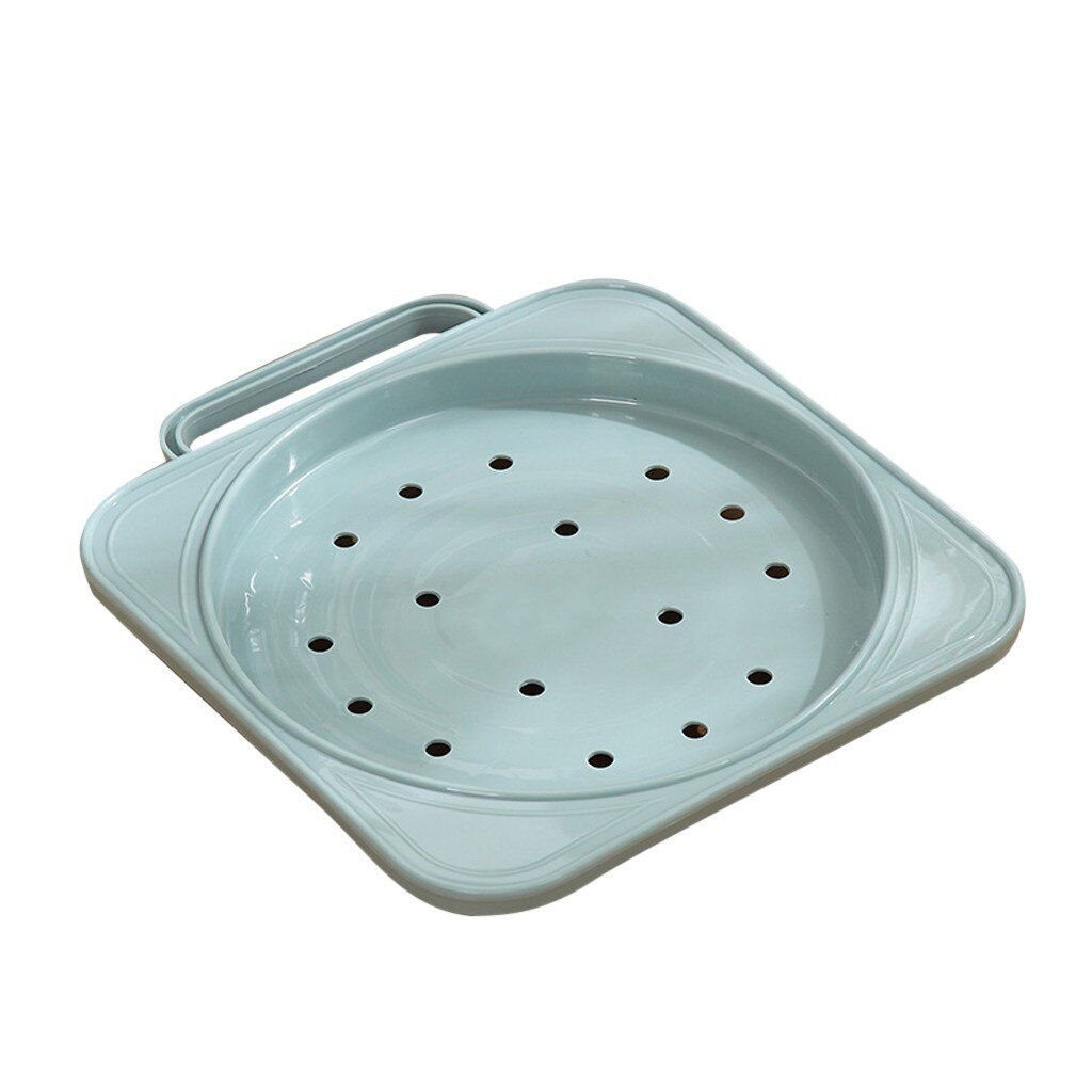 Gas Fles Lade Beugel Emmer Vaas Bloempot Basis Beweegbare Met Katrol Keuken Benodigdheden Gas Tank Mat: Blauw