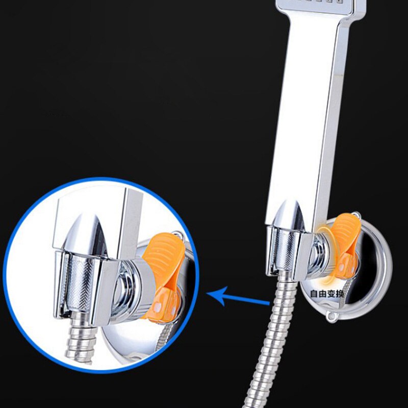 Bruserholder base sugekop type brusebøjle justerbar brusehoved bundbeslag fast sæde dyseholder