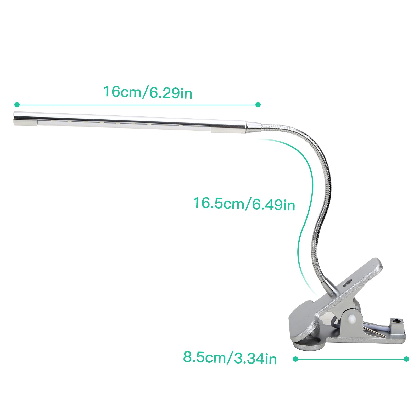 Portable USB LED Mini Book Light Reading Light Table Lamp Flexible 10leds USB Lamp for Power Bank Laptop Notebook PC Computer