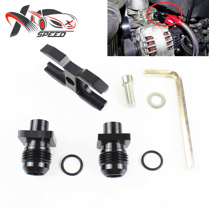For BM* E36 E46 E82 E92 M3135i 335I Oil Adapter Cooling Kit And Oil Radiator Sandwich XXYBOA006BK