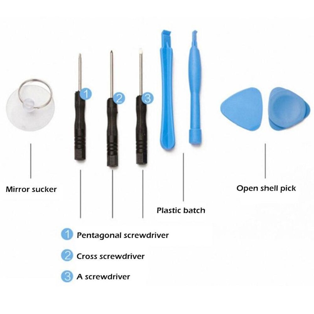 Spudger Pry Opening Gereedschap Mobiele Telefoon Reparatie Tools Kit Schroevendraaier Set Voor Iphone 7 6 Plus Ipad Samsung Mobiele Telefoon hand Tool Set