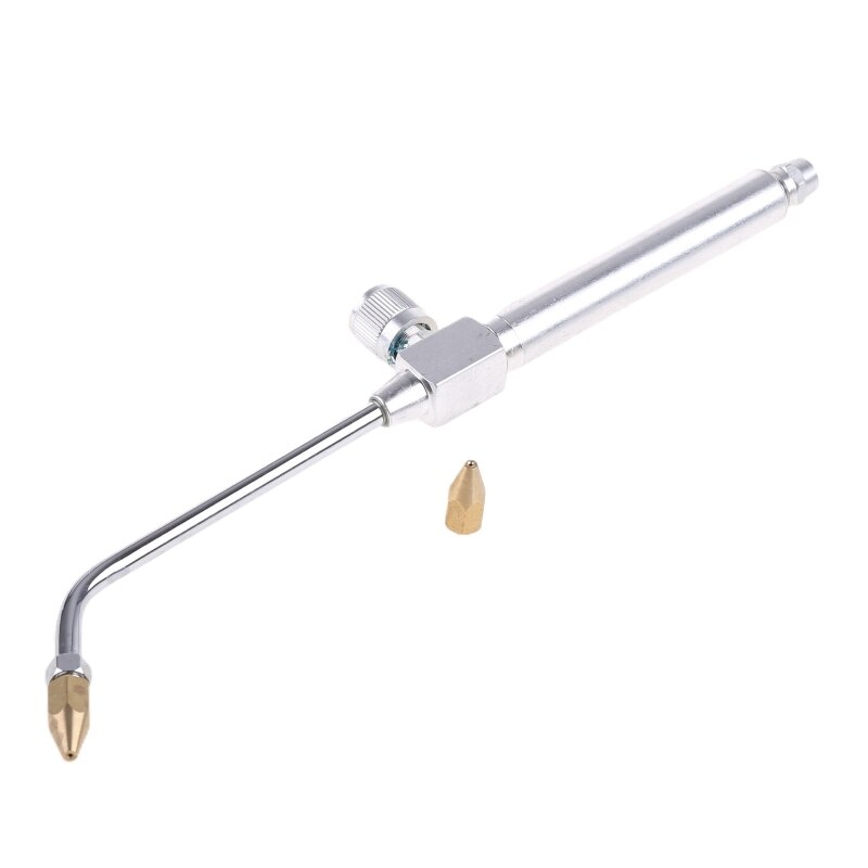 Durable Metal Replaced Flexibly Double Head Torch Welding Soldering Tools Mini Adjusted Flame Size with Switch M4YD