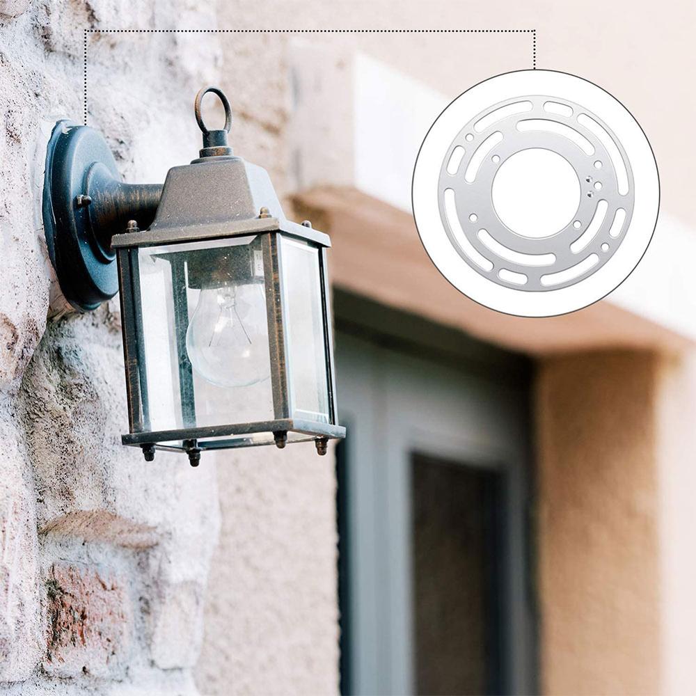 2 pc Ceiling Light Fan Fixture Mounting Bracket 4 Inches Diameter Universal Light Crossbar For Mount Wall Light Ceiling Light