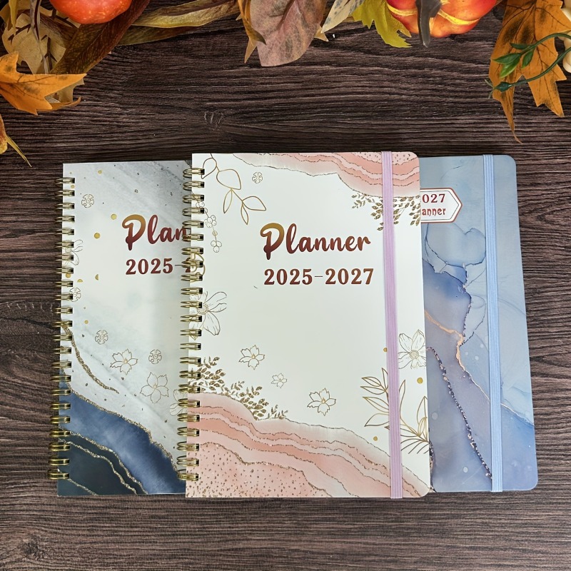 Maandplanner/kalender 2025-2027 - Maandplanner 2025-2027, januari 2025 - december 2027, 3 jaar maandplanner