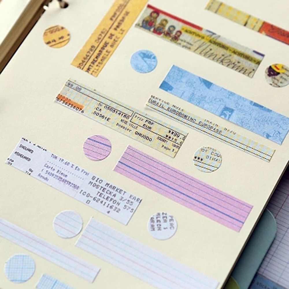27 sheets/bag DIY Cute Kawaii Paper Masking Sticker Set Stationery Office School Supplies For Diary Album Scrapbooking Student