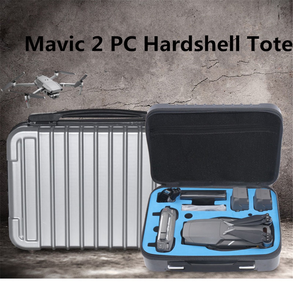 Bolso de mano para Dron, bolsa de almacenamiento, funda protectora de carcasa dura de PC para cuadricóptero, para DJI MAVIC 2