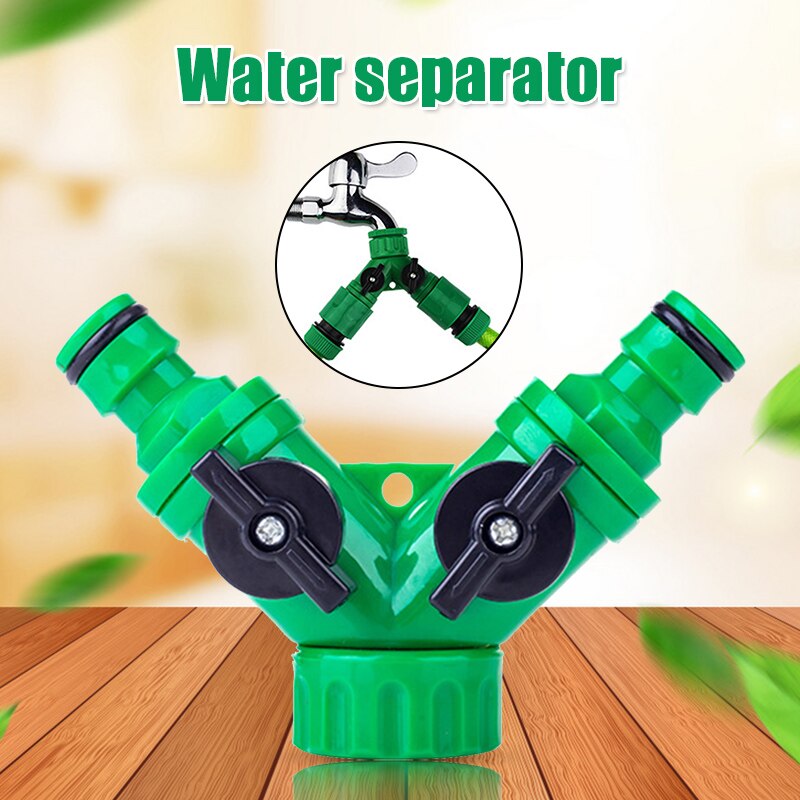 1 st Heavy Duty Messing 3-weg Tuinslang Splitter, Outdoor Waterkranen Distributeur Messing Tuin Tap Splitter Slang Connector voor Slang Pijpfittingen, Watering Systeem