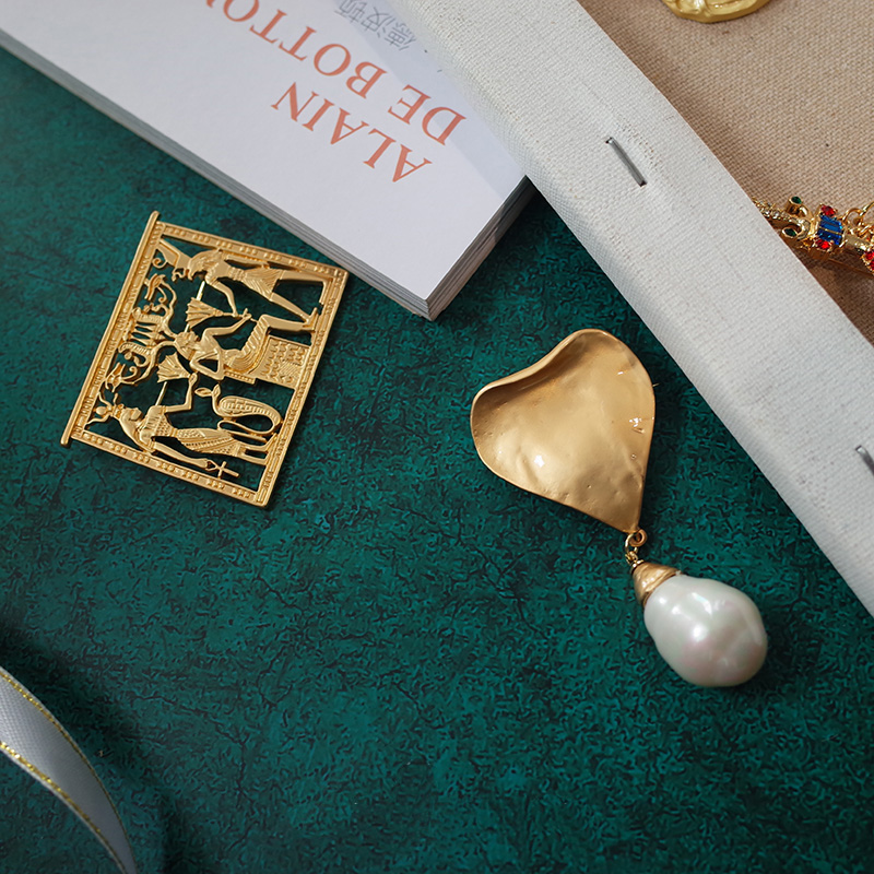 Broche de máscara de faraón egipcio de palacio Retro barroco , accesorios de ropa de para hombres y mujeres, broches, de vacaciones